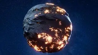 Theia - Timelapse of Moon Formation