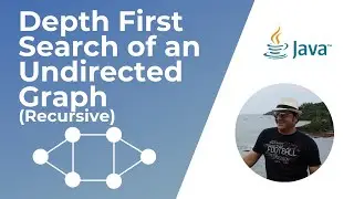 Recursive Depth First Search (DFS) traversal of an Undirected Graph | Animation