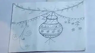 &ldquo;How to Draw Janmashtami Matki | Krishna&rsquo;s Butter Pot | Simple & Trendy&rdquo;|#sakshiartsgallery 