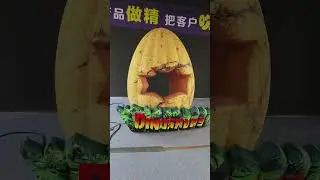 Air Sculptures Inflatable #DigitalInflatables Custom illuminated Dinosaur Egg for Parade Decoration