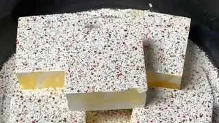 Dusty Gold Chalk Blocks with Beautiful Glitter ✨