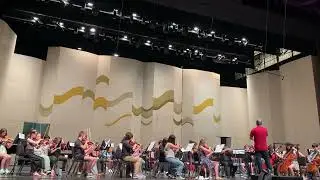 Dvorak symphony 8 movement 4 IU summer clinic 2023