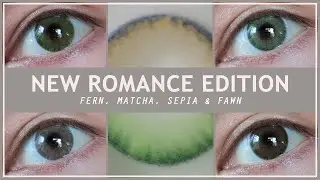 NEW Romance Edition - Fern, Matcha, Sepia & Fawn!