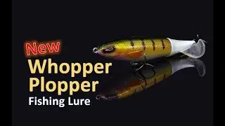 New Style of Topwater Whopper Plopper Fishing Lure   Finish Tackle