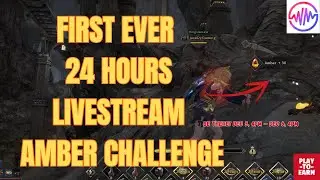 FIRST EVER 24 HOURS LIVESTREAM AMBER CHALLENGE in Legend of Ymir! Be There! Dec 5, 4PM &ndash; Dec 6, 4PM