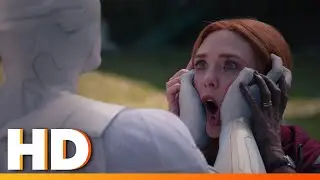 White Vision Attack to Wanda - WandaVision 01x09 | Clipcrew
