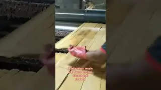 pengeleman plywood di mesin glue spreader 5 feet