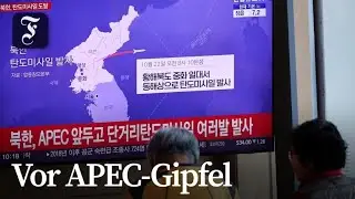Nordkorea feuert abermals ballistische Raketen ab
