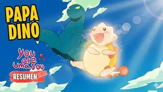 EL DINO CARNIVORO QUE CRIO UN DINO HERVIBORO | Omae Umasou da na Pelicula Resumen en 6 minutos
