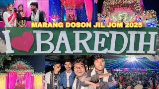 BAREDIH ATU MARANG DOSON JIL JOM DHAMAKA 2025//DOSON JIL JOM VLOG VIDEO @smsunilmardioffical8987 