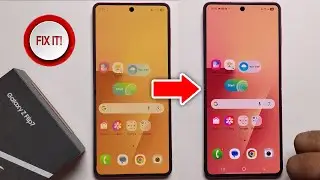 Samsung Galaxy Z flip 7 : Samsung yellow display problem