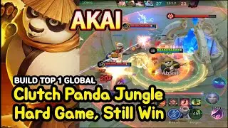 Akai (Mythical Glory): Clutch Panda Jungle Hard Game Win | MLBB Ranked Gameplay