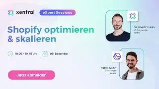Chaos im Shopify-Backend? - Strukturen, Tools & Flows | Xentral ERP