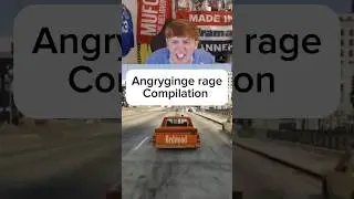 Angryginge rage compilation #funny #viral #gta #rage #shorts