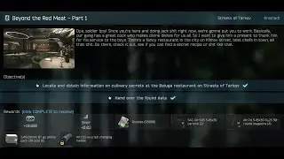 新奸商任務／Skierの新しい任務／New quest by Skier [Beyond the Red Meat Part 1] Escape from Tarkov 逃離塔科夫