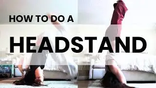 HEAD STAND Yoga Pose - How To Do A Headstand for Beginners