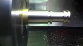CNC lathe with bar feed