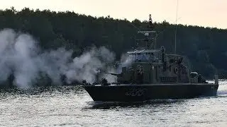 Vežba Rečne flotile na Tisi Vidra 2018
