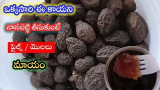 ఈ కాయని నానబెట్టి తీసుకుంటే పైల్స్ / మొలలు మాయం |Piles | Fissures | Fistula Solution |