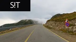 Transalpina 4K Cu Back View Si Waze - Novaci - Ranca - Obarsia Lotrului DN67C