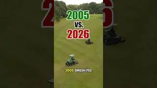 Green fee prices 2005 vs. 2026 - UP 900% 😮💰 #Golf #GreenFees #Golfing #GolfLife #Golfer