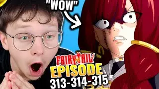 ERZA VS EILEEN ⚔️ LA D&Eacute;CH&Eacute;ANCE D'UNE FAMILLE ?! | 😧 FAIRY TAIL EPISODE 313 - 314 - 315 REACTION FR