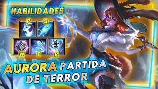 ⚠️AURORA | Como jugar una partida de TERROR con la REINA de LOL (VIDEO REMAKE) - League Of Legends⚠️