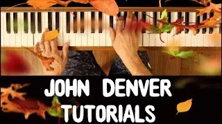 Annie's Song (John Denver) [Easy-Intermediate Piano Tutorial]