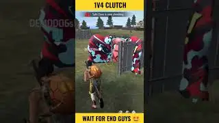 1V4  DESTROYED IN SECONDS CHALLENGE🔥 #1v4gameplay