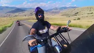 Day 1 Dupuyer MT to Cody WY JULY 2024
