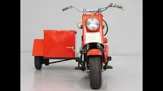 1963 Cushman Super Silver Eagle with SideCar