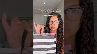 $500 SEPHORA HAUL| PRICE BREAKDOWNN✨💖!! #sephorahaul #makeup #skincare #prices #shortsfeed