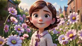 Lulu Lamb Holds a Flower | Gentle Nursery Rhyme for Kids | Baby Songs and Preschool Learning
