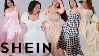 SHEIN SUMMER DRESS TRY-ON HAUL | @nessa.alvaro 🌼🌸
