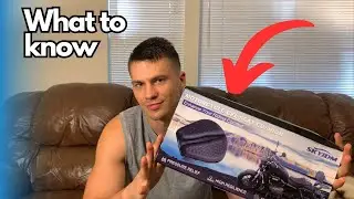 SKYJDM Foldable Motorcycle Seat Cushion Review