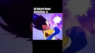 All Beam Deflections | Dragonball Sparking Zero 🔥 #skillbasedgaming #anime #dragonball