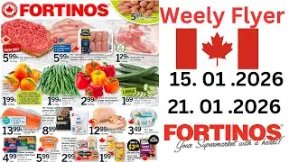 Fortinos Weekly Flyer | January 15 to 21, 2026 | Canada Deals
