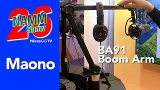 Стремянка Vision BA91 на выставке NAMM 2026 | MikesGigTV