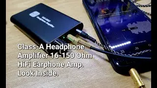 Class-A Headphone Amplifier 16-150 Ohm HiFi Earphone Amp