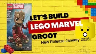Let&rsquo;s Build Lego Marvel Groot Together #lego #marvellego #groot #legobuild 