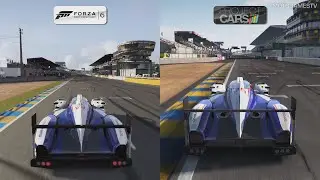 Forza 6 vs Project CARS - Toyota TS040 HYBRID at Circuit de la Sarthe