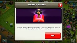 HOW TO PURCHASE HAMMER OF BUILDING | WHAT DOES IT DO | #COC #HAMMEROFBUILDING