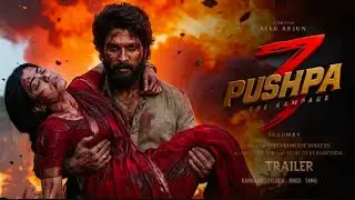 Pushpa 3 : The Rampage - Glimpse Trailer | Allu Arjun | Vijay Deverakonda | Rashmika | Ai Fan Mad