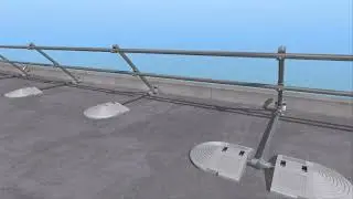 Kee Guard Foldshield 可折疊屋面欄杆