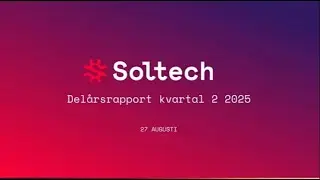 Soltech Energy - Q2 Presentation 2025