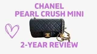 CHANEL Pearl Crush Mini 2-Year Review | Wear & Tear