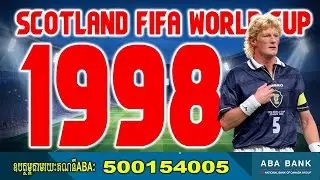 Scotland FIFA World Cup 1998 Font Football By Black Font Free all download Font OTF And AI for 2022
