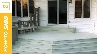 SICO PAINTS | Video tutorial: how to stain your deck