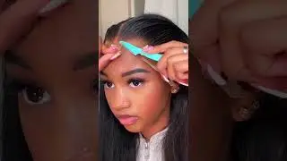 How Cut 13x4 lace frontal #eullair