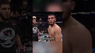 Les extraits coup&eacute;s du combat entre Conor McGregor et Khabib Nurmagomedov ! Quelle tension 🤯 🧨